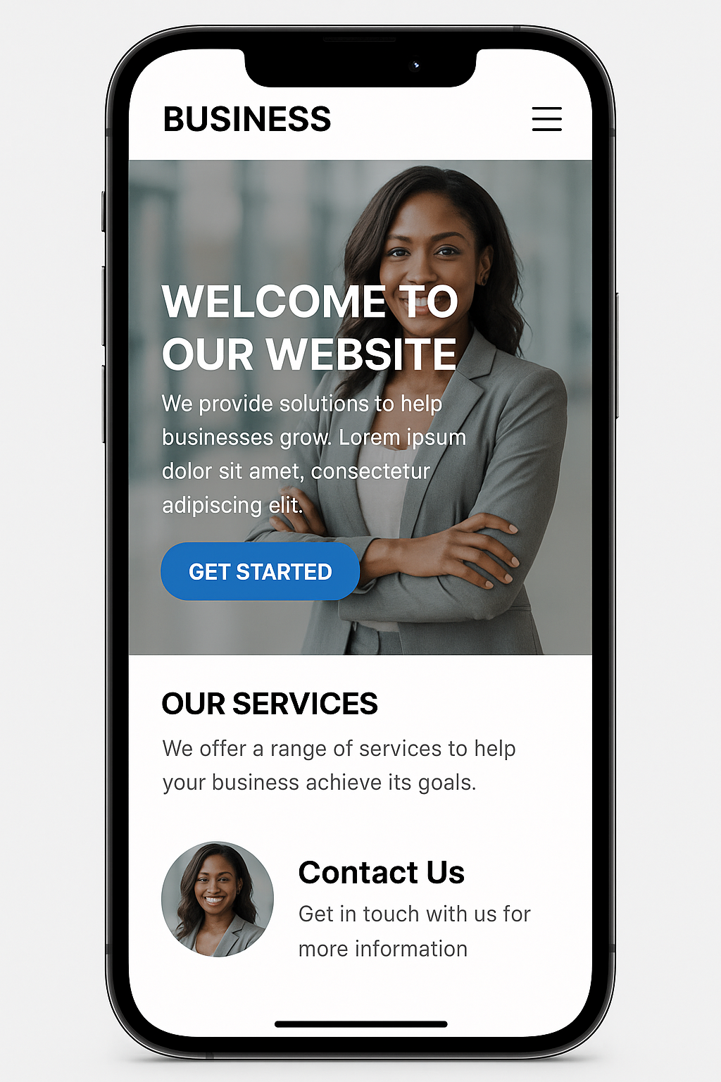Sample Mobile Design